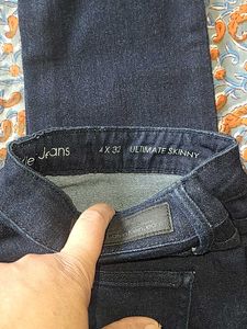 Calvin Klein Dark Wash Denim Jeans