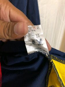 Kelme Blue Long Sleeve T Shirt
