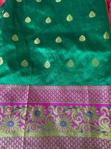 Green Saree