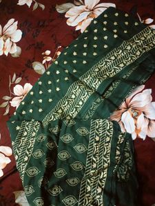 Elegant Emerald Green Anarkali