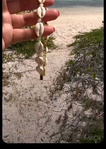 Cowrie Shell हेयर एक्सेसरीज़
