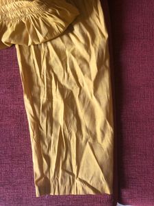 Mustard kurta set⭐️