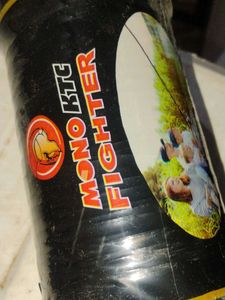 Mono Fight Fighter Black  Plastic Gattu Kite Flyin