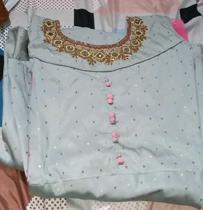 Elegant Blue Kurta Set