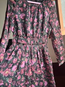 Floral Long Sleeve Dress