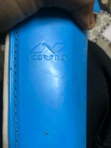 NIVIA Blue Football Shingaurds