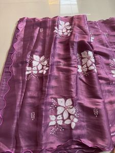 Beautiful Jimmy Choo Saree Without Blouse