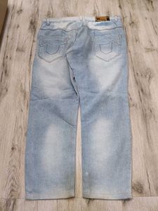 Sc9231 Rebel Wide Leg Jeans Waist 36