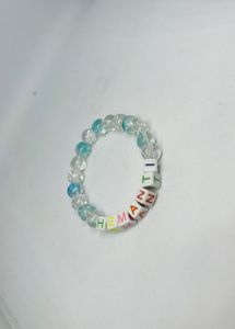 Customizable Beaded Name Bracelet