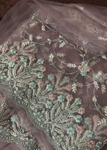 Embroidered Embellished Saree