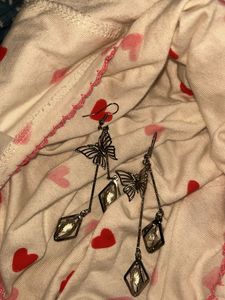 Butterfly Drop Earrings