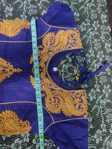 Royal Blue Embroidered Dress