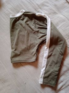 Olive Green Crop Top