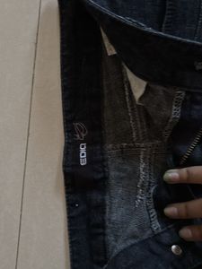 Low Rise Black Shorts