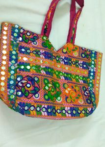 Rajasthani Work Big Size Bag