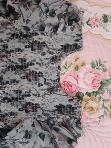 premium quality 😍 frock with sling bag 💓