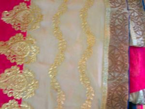 Elegant Pink Saree