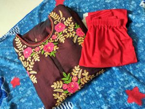 Gown With Pant