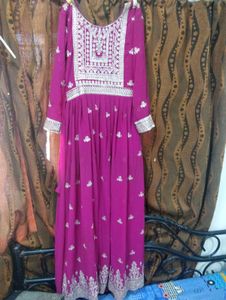 Anarkali With Dupatta