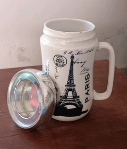 Coffee Glass / Cup With Cap