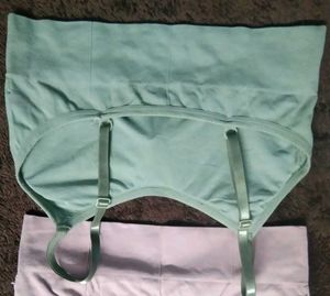 green padded bralette