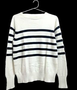Striped Knit Sweater