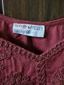 Crochet Detail Crop Top