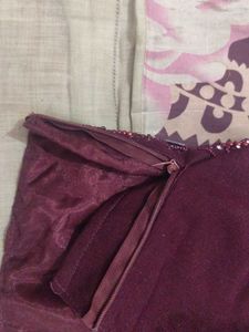 Pre Draped Ruffle Saree