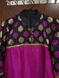 Brocade Plus Solo Blend Kurta