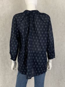 H&amp;M Printed V-Neck Blouse