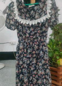 Floral Print Mini Dress