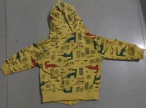 Dinosaur Print Hoodie