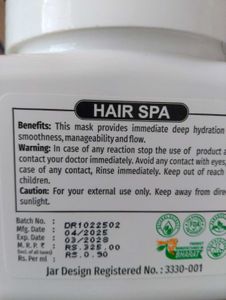 Dr Rashel Onion Hair Spa Cream.