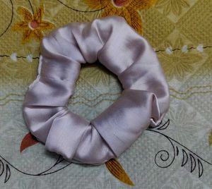 Silk Scrunchie Trio