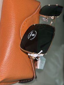 accessorize London green metal frame slim look sun