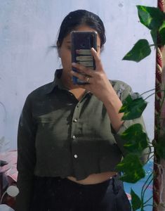 CROPPED SHIRT