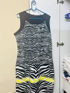 Max Zebra Print Dress