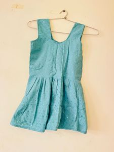 Cute Blue Girls Dress