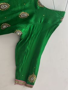 Emerald Green Anarkali Dress