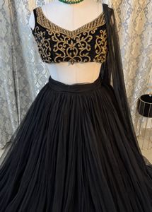 Elegant Black Lehenga Choli