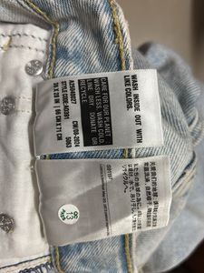Levi’s Heavy Washed Mid Rise Straight Fit Jeans