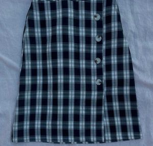 Midi checkered Skirt