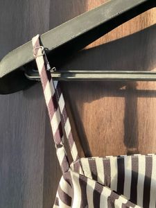 Striped Patterned Back Dress ❤️