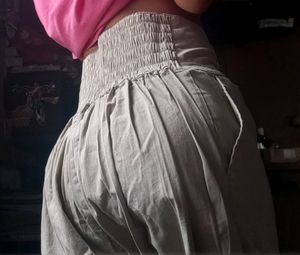 Fashionable High Waist Laced Up Pant💛