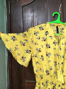Yellow Dress Midi