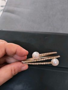 Pearl &amp; Rhinestone Bracelet