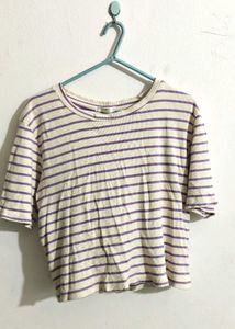 Striped Crop Top