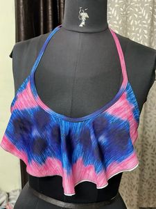 Tie Dye Bikini Top