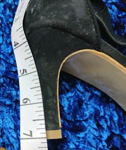 Black and White Pencil Heel Stilletoes