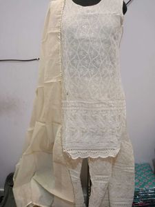 Women Kurta With Sharara And Dupatta